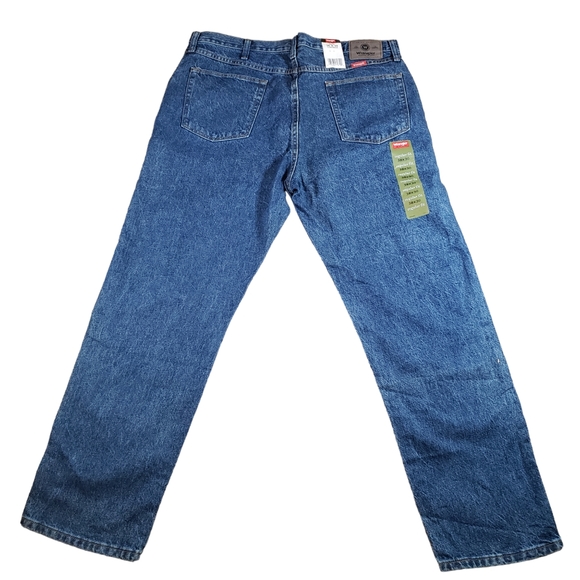 NWT Wrangler Regular Fit Five Star Premium Denim Jeans  Men's Size 38x30 - Picture 5 of 10